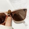 Ladies Fashion New Cat Eye Sunglasses Personality Trend All-match Sun-shading Sunglasses