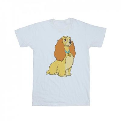 Mens Lady And The Tramp Lady Spaghetti Heart T-Shirt