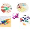 30 Pcs 2 Inch 10 Different Random Colors Chip Clips, PVC Coating High Elasticity Strength Clothes P, Food Clips and Bag Clips