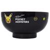 Skater Painted Soup Bowl 250ml Pocket Monster Pikachu Face for Children N6-A