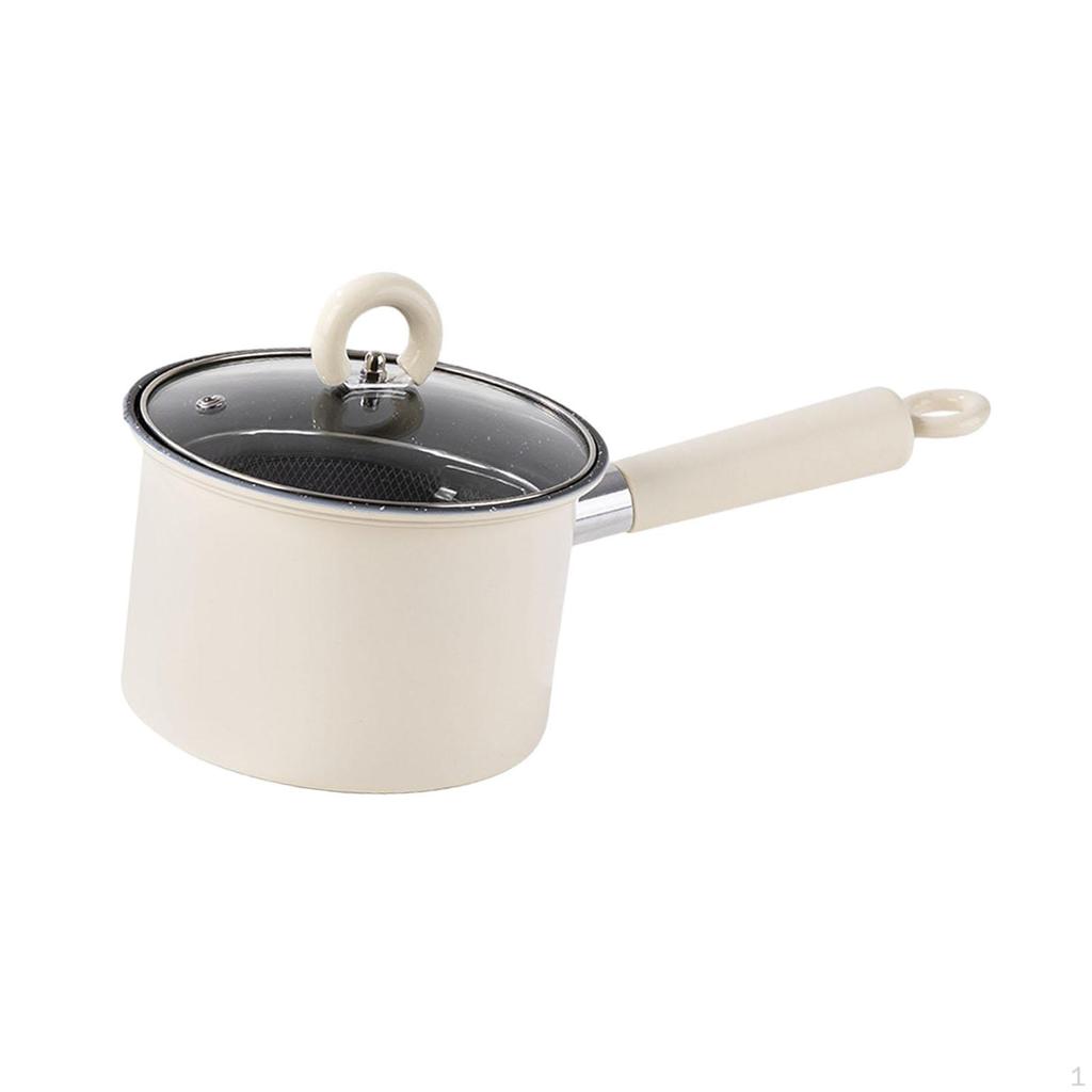 Deep Frying Pot Saucepan with Strainer Basket for Home Kitchen Tempura Chips