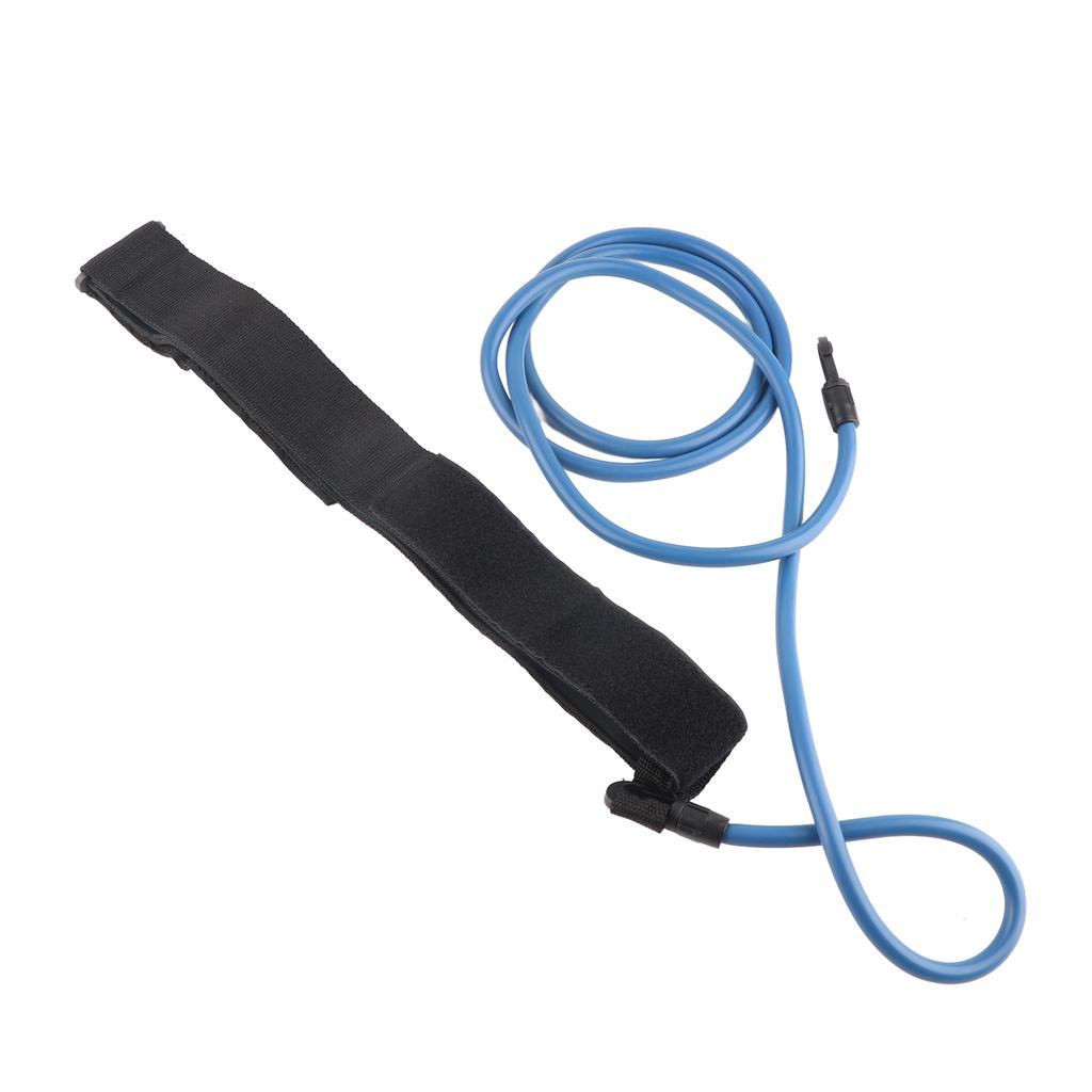 4-teiliges Set Schwimmtrainer Widerstandsseil Lebensleine Kraftübung Hilfsausrüstung blau