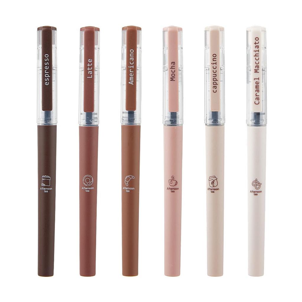 Cute Black Gel Pen - 0.5mm Quick-Drying, High Value, Carbon Neutral, Straight Liquid Ballpoint