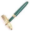 Excellent LOUIS VUITTON Fountain Pen Dock Lacquer Cap Type Green Gold 750 Mens Used