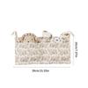 Baby Bedside Organizer Storage Bag with 2 Pockets for Toy Diaper Baby Cribs Storage Bag Multifunctional Hanging Pocket