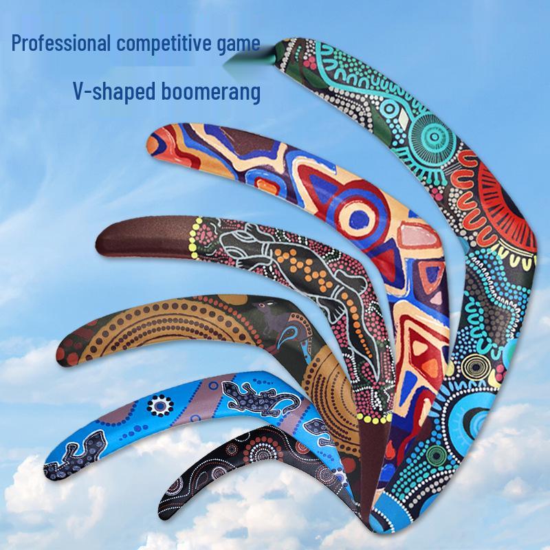 

V-Shaped EVA Soft Boomerang – Creative Outdoor Sports Toy for Boomerang Competitions