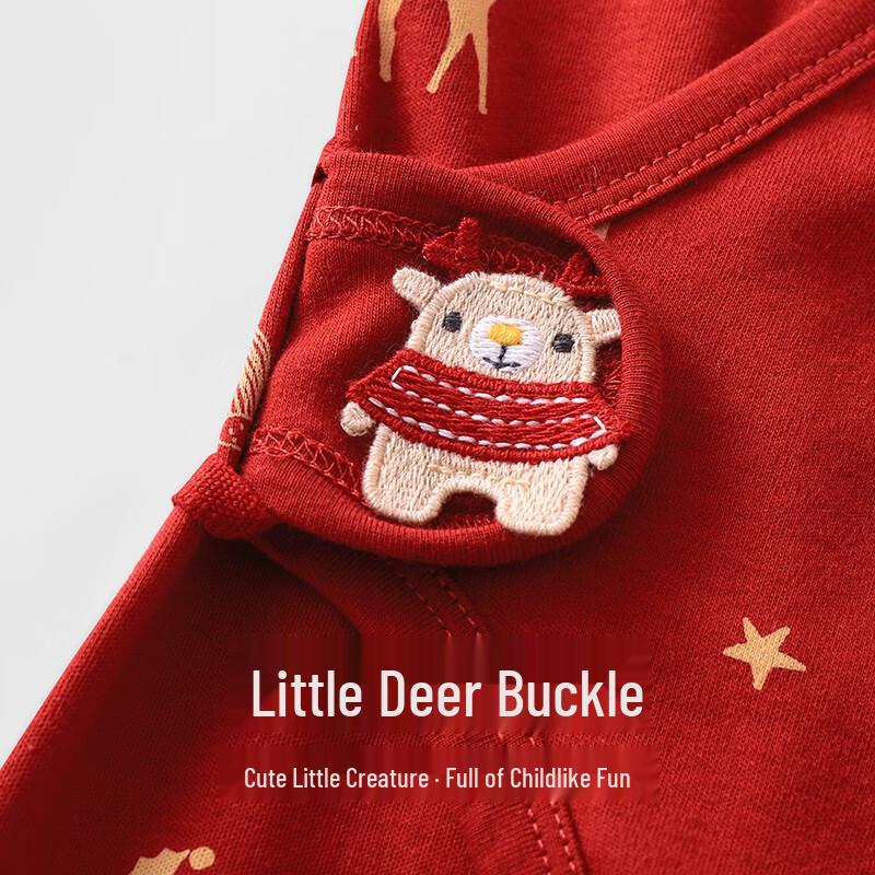 Youqi Newborn Pure Cotton Bodysuit Romper