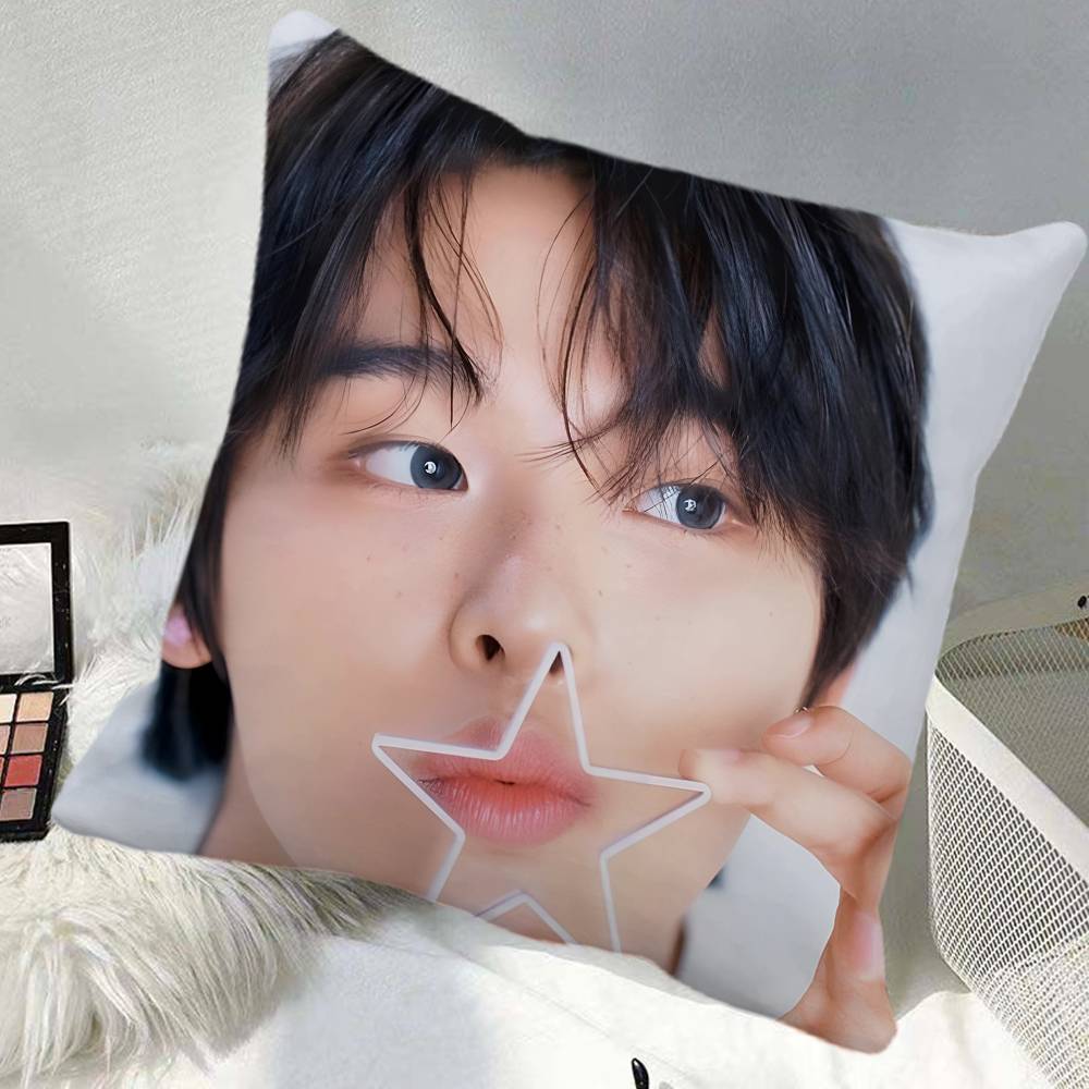 Riku Nct Wish Pillow Case Square Pillow Bedroom Sofa Leisure Comfort Cushion Car Home Decoration