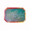 Storage Tray Silicone Mold Octagonal Shape Quincunx Tray Dish Gel Epoxy Resin Molds for Flower Pot Base Craft DIY Plaster Molds