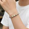 Unique Patterned Shoushan Stone Bracelet Featuring Handcrafted Beads for Distinctive Women's Fashion Statements