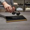 Jewelry Tray with Mirror Frame PU Leather Organizer Versatile for Retail Counter