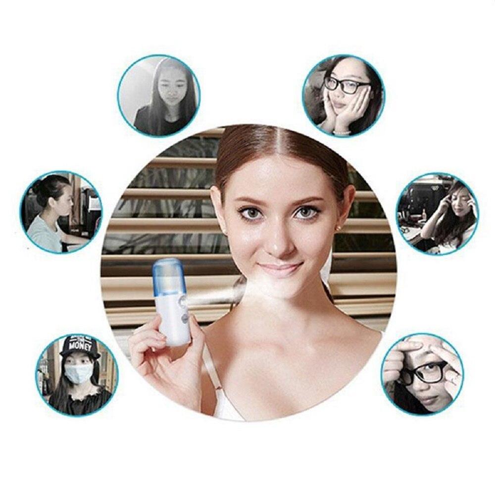 30ML Portable Automatic Face Sprayer Facial Steamer USB Nebulizer Nano Humidifier Hydrating Women Beauty Skin Care Tools