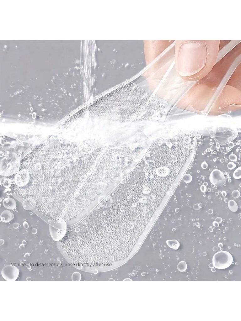 1/2 Stück Nano-Glas-Fußfeile für Hand- und Fußpflege, Hornhaut-, abgestorbene Hautentfernung, Peeling und Nagelformung