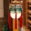 Ancient Style Hanfu Hair Accessory with Light-Up Retro Yarn Lantern