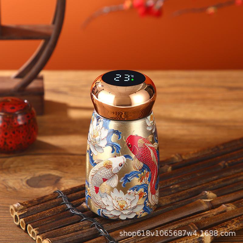 Nuova Tazza Termica 316 Guofeng Xiaopangding Portatile da Esterno Mini Tazza da Tasca Tazza Regalo di Alto Valore