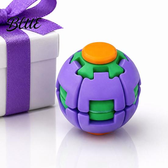 Creative Decompression Gift 3D Printed Stress Ball Press & Rotating Finger Spinner