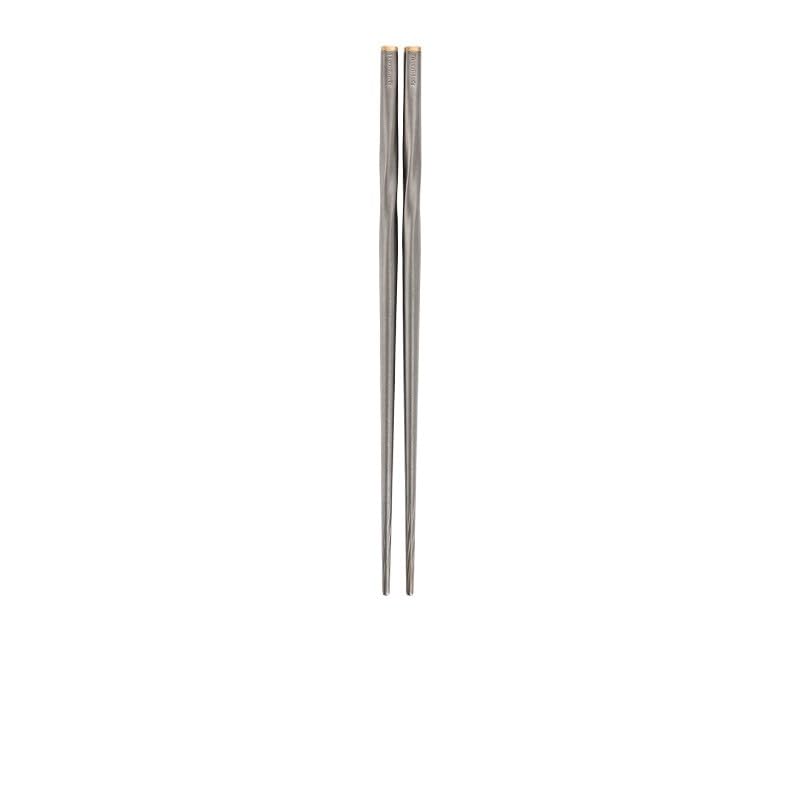 

Thous Winds Titanium Compact and Titanium Chopsticks for Includes Dedicated Bag Chopsticks, Lightweight, BBQs, Cutlery, Disassembleable, Non-Slip,