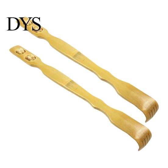 Body Scratcher 2Pcs/Set Back Wear-Resistant Relief Itchy Compact Bamboo Stick Wood Long Backscratcher Relaxation Massager for Adult Healthy