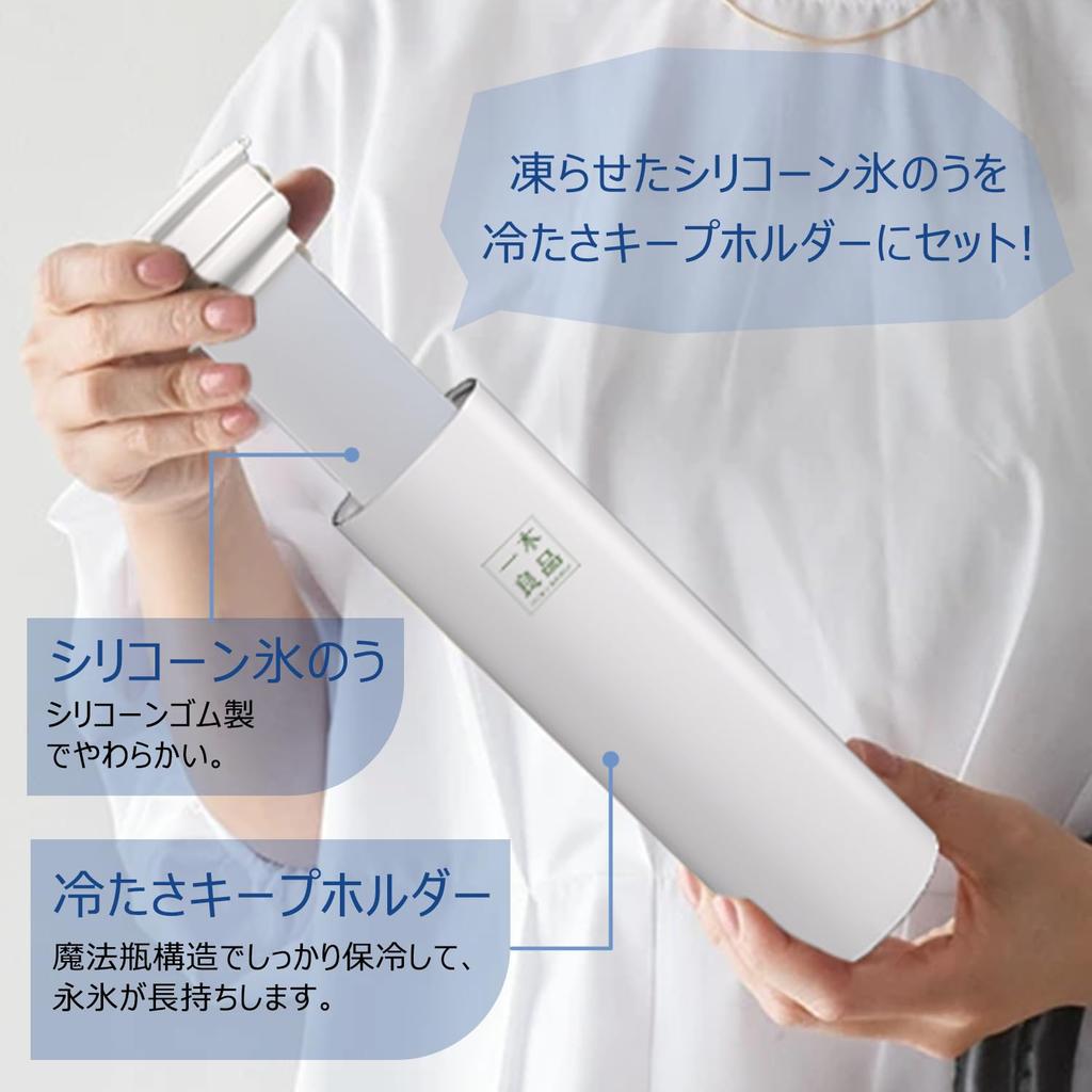 Pachet portabil de gheață cu design termos de răcire Menține gheața rece timp de 20 pentru insolație ușoară Perfect pentru navetă la și mai mult Suport, Ore, Buzunar