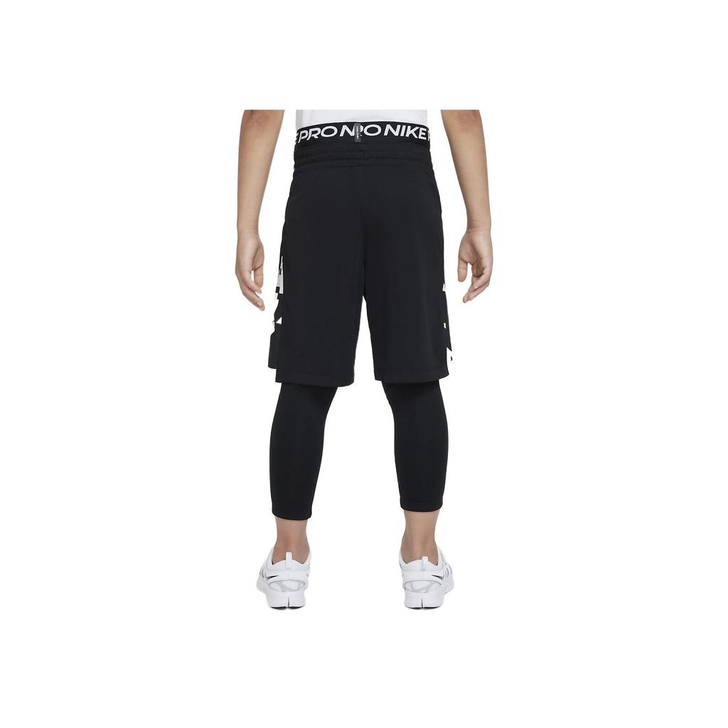 Nike Kids Logo Print Training Casual Knit Sports Pants Kids bottoms Black DV3245-010