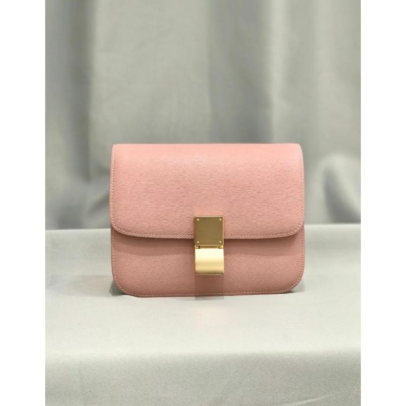 Leather spring and summer new bag women's messenger bag women's box small square bag, women's bag small shoulder tofu bag