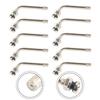 Optimal Dimensions Aluminum Wheel Adaptor Tire Maintenance Crafted From Aluminum For Aluminum Rims Length 90mm 3.54in