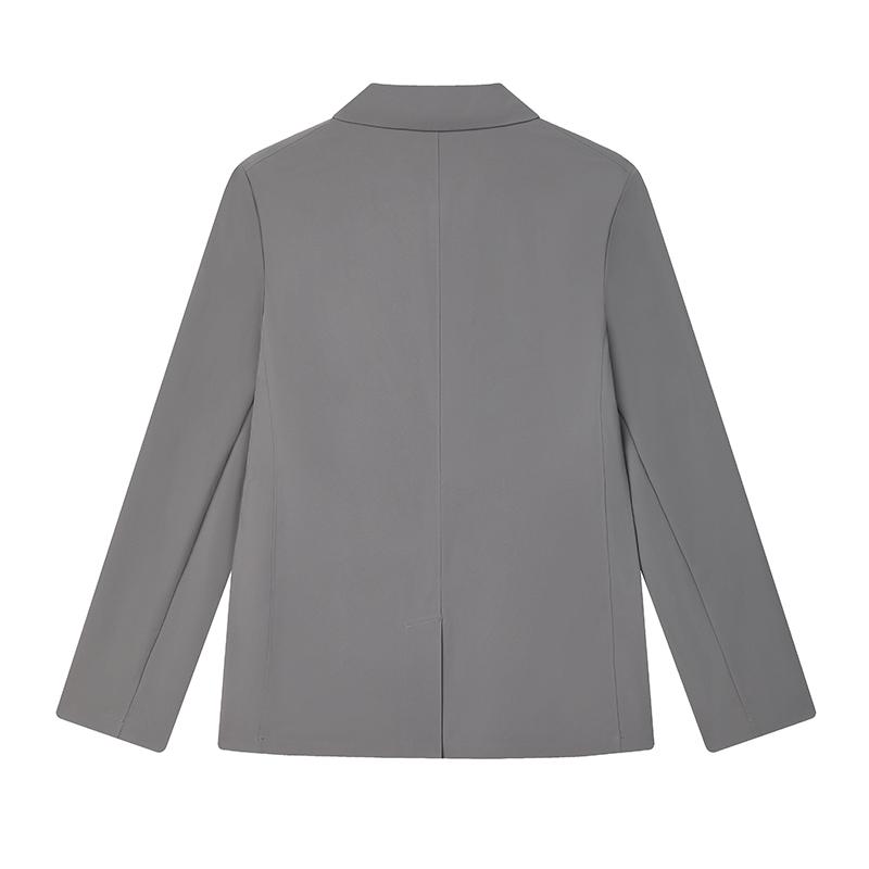 FILA Casual Versatile Suit Men suits Carbon-Mist-Gray F11M512704FCC