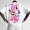 Dragon Ball Goku Short Manches Courtes Imprimé Bandai Ample Hommes et Femmes 2026 Été Respirant Sportif Mode Coton T-shirt