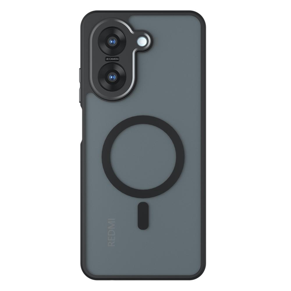 

Матовый чехол для Xiaomi Redmi A5 4G (171,7 мм)/Poco C71 4G Совместимый с MagSafe Чехол для телефона из ТПУ+ПК A