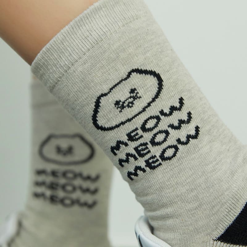 Kakao Friends Fluffy Daily Socks_Chunshik