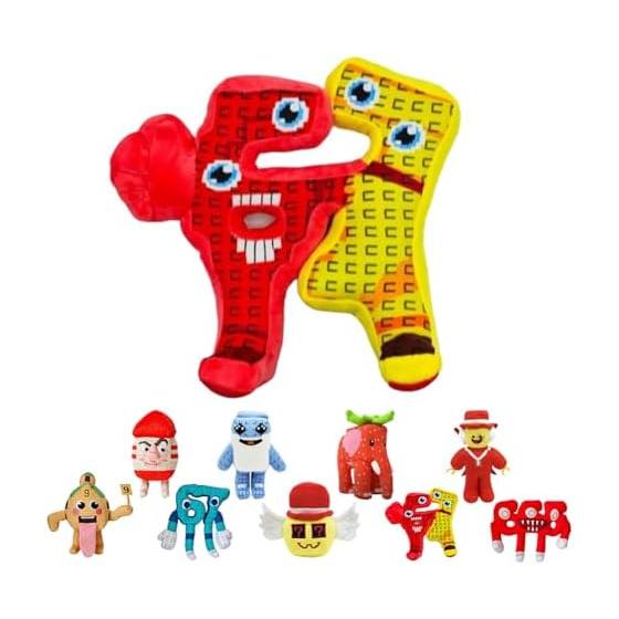 Steal the Brainlot Plush Doll Room 9 67 Collecting and Theft Game Goods Net Meme Sewn Wrap Cute Soft Children Christmas Birthday Present Collection