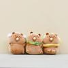 High Plush Quality Water Capybara Doll For Cute Bag Charm And Fun Collectible