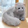Cea Mai Nouă Păpușă Pisică Simulare High-End Jucărie de Pluș Kawaii Păpușă Perne Cartoon Anime Cadou Drăguț pentru Ziua de Naștere a Copiilor Sărbători
