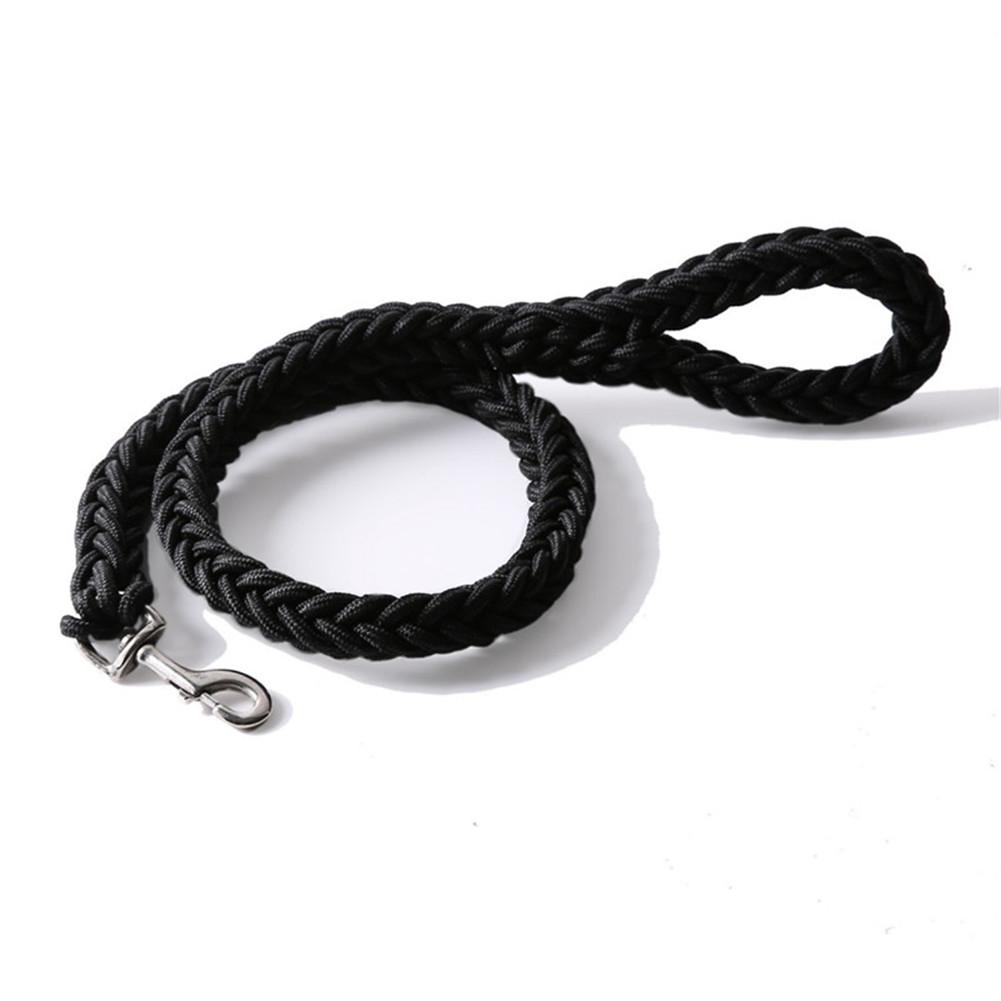thick braided dog leash