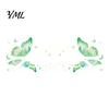 Halloween Face Decoration Glitter Butterfly Stickers, Waterproof Temporary Tattoos for Festival Party Stage Stickers Makeup, Easy Application