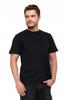 T-Shirt Men's Cotton Short Sleeve 3XL Black