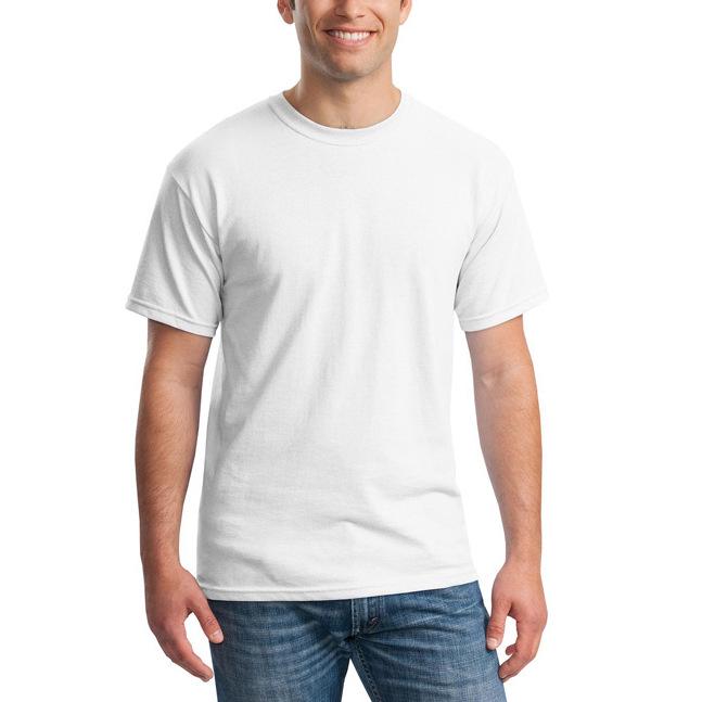 Men's Solid Color Fitness T-shirt - Short Sleeve
