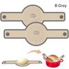 Silicone Bread Sling 1/2 Pcs Non-Stick & Easy Clean Reusable Silicone Bread Baking Mat With Long Handles