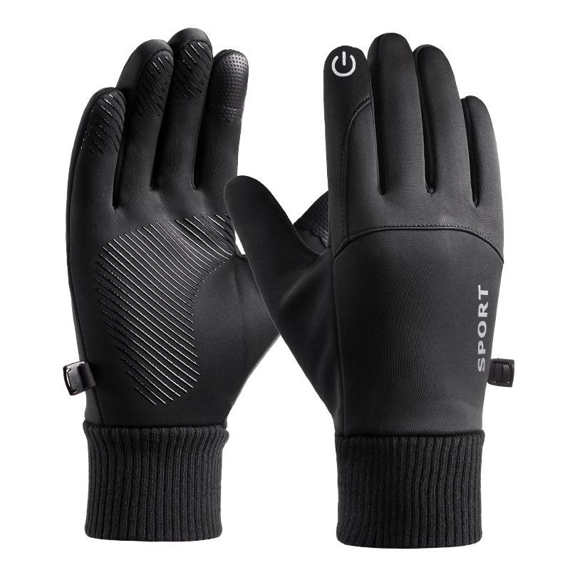 Women's & Men's Winter Touchscreen Gloves - Fleece Lined, Waterproof, Windproof for Cycling & Driving