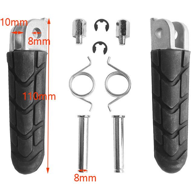 

Honda CB400 VTEC 1999-2006, CBR600 Front Small Foot Pegs.