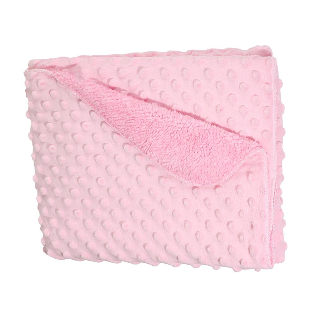 Baby Blanket Lightweight Thermal Newborn Baby Blanket Super Soft Receiving Fuzzy Blanket for