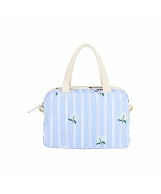 Lesportsac Jasmine Stripe Micro Tote Bag [4298.Hg28]