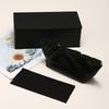 Elegant Cloud Shape Eyeglasses Case For Sunglasses Reading Glasses With Large Storage Space Automatic Closing Design