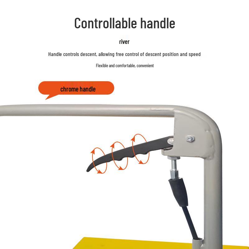 Manual Hydraulic Scissor Lift Platform Cart