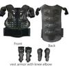 Full Body Motorcycle Armor Children Kids Motocross Armour Jacket Chest Spine Knee elbow guard