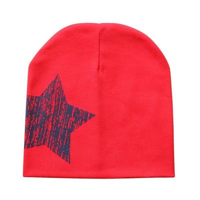 Babymütze Herbst Winter Kindermütze Sterndruck Beanie Warme Mützen für Kinder Wärmer Sommermütze für Kinder Baby Jungen