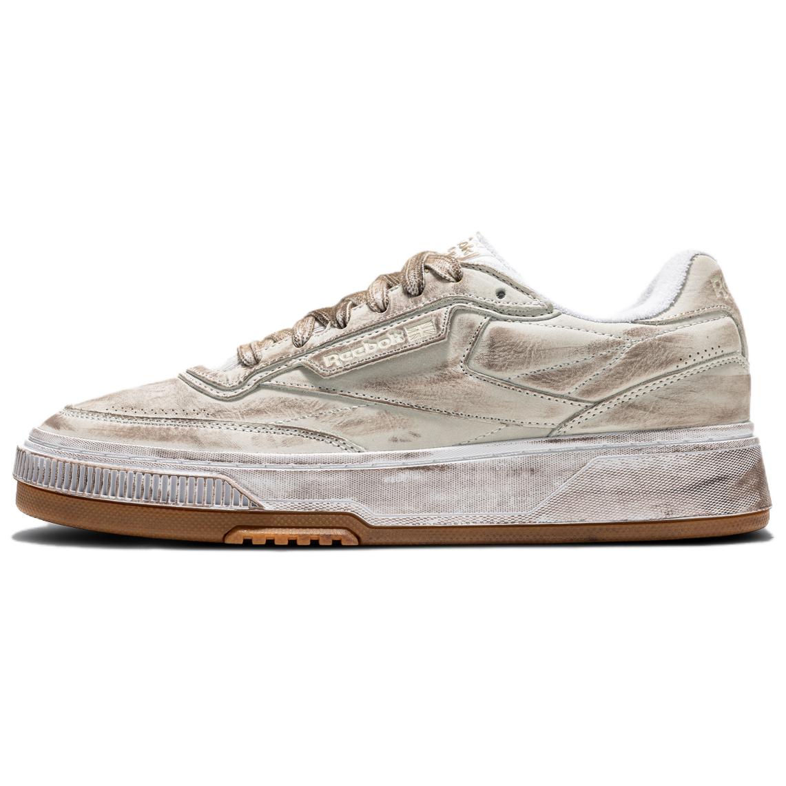 Herren Sneaker Reebok CLUB C LTD Abdeckung Thermisch Rutschfest Dämpfung Abriebfest Leicht 38.5 gray