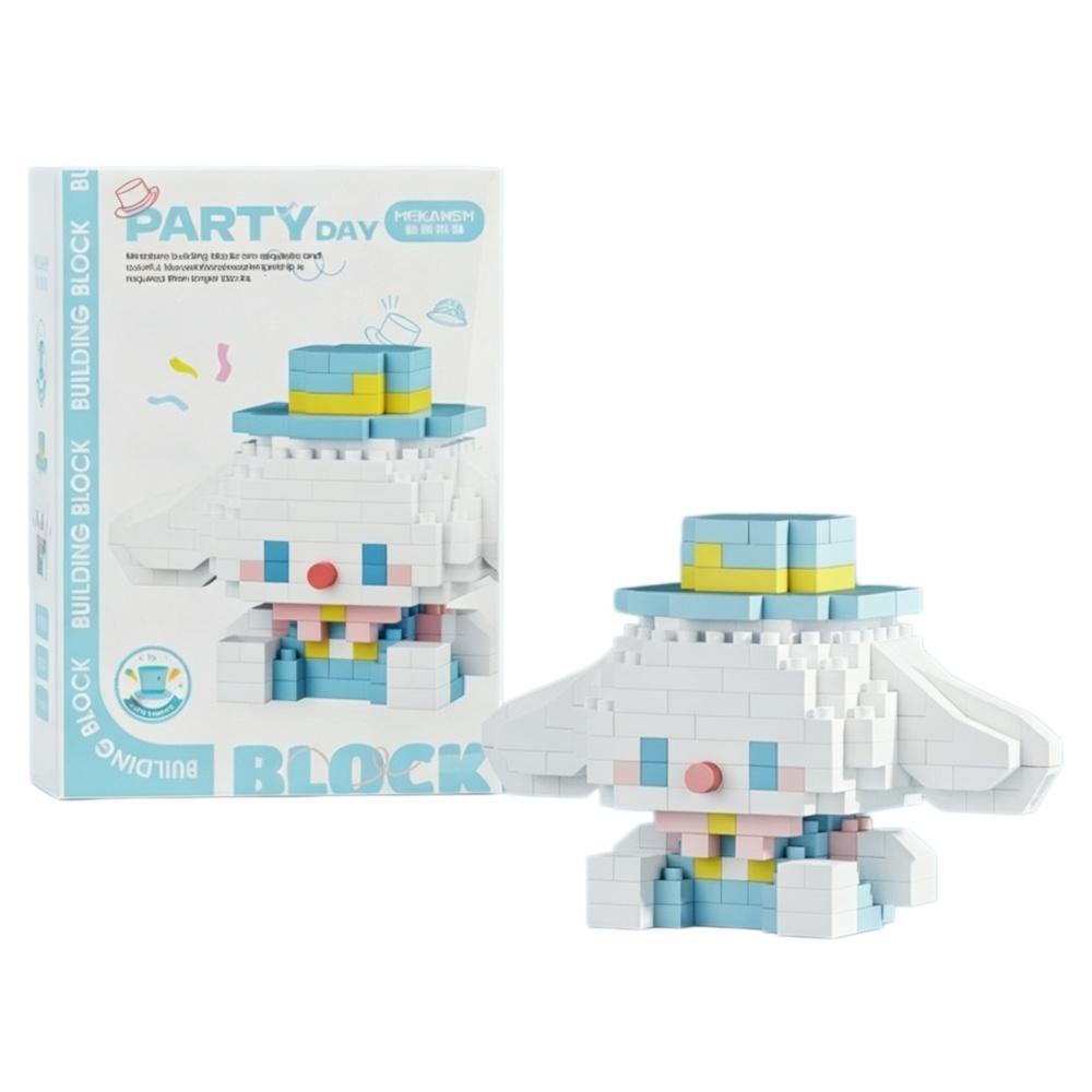 99 style Hello Kitty Building Blocks Cartoon Figures Kuromi Bricks My Melody Children's Assembly Toys Cinnamoroll Gift