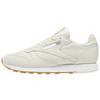 Reebok Classic Leather Synthetic Leather Cushioning Coverage Cushioning Coverage Low top Casual Shoes Men's Ecru DV7171