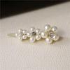 Elegant Mini Five-Petal Pearl Hair Clip for Women